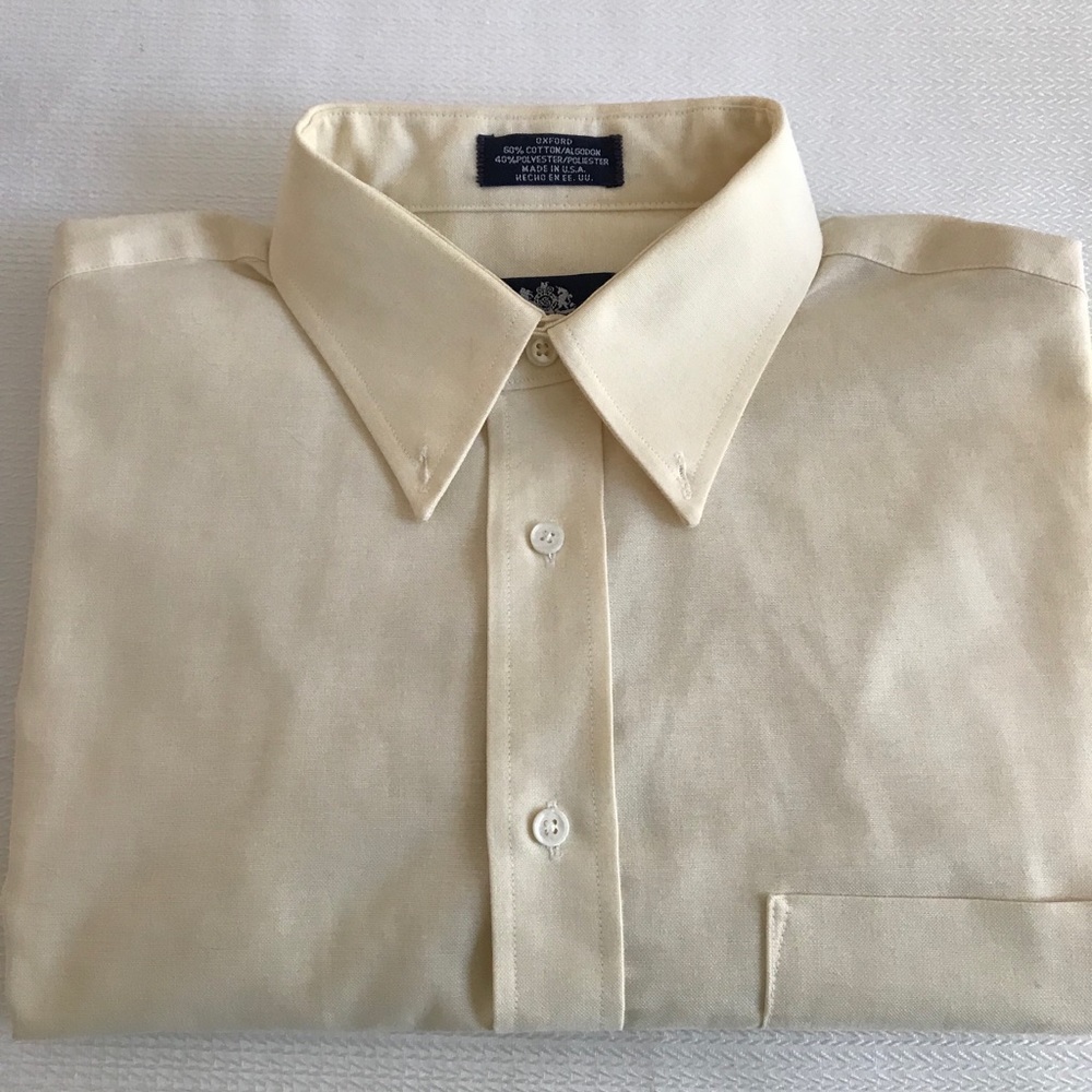 Men’s Stafford dress shirt.